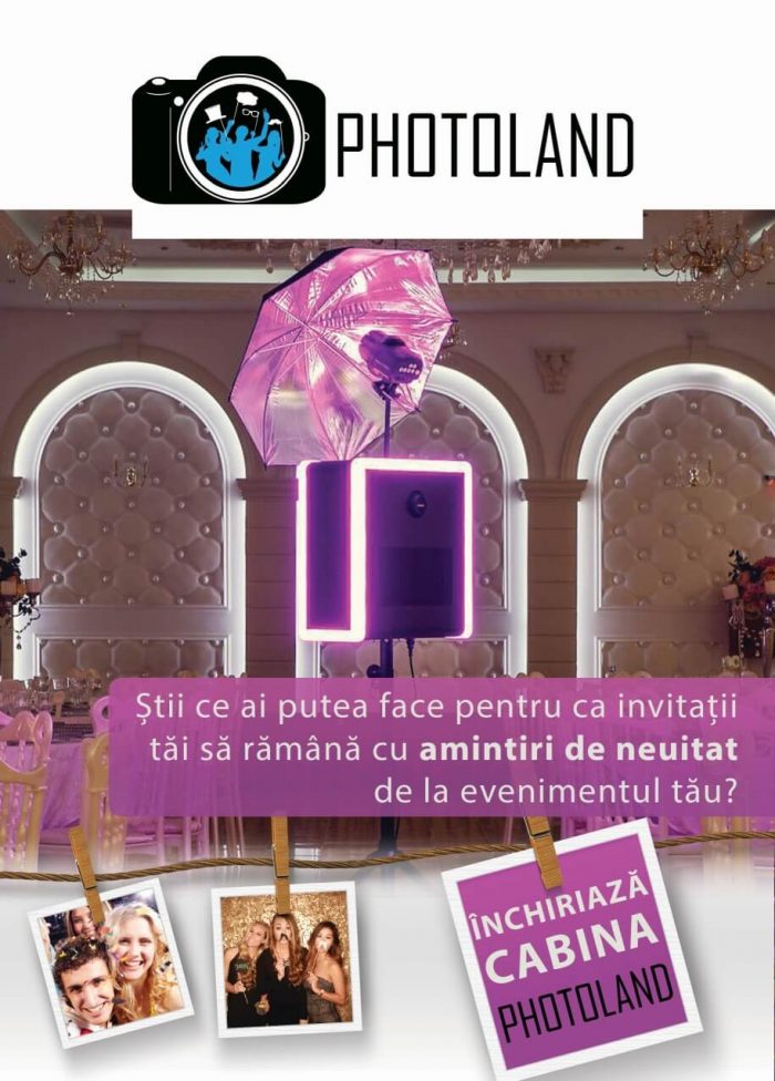 Realizare Grafica Pliant A5 Inchiriere Cabina Foto Evenimente